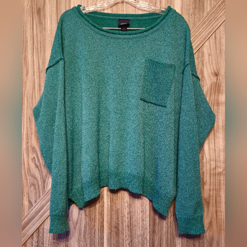 Daytrip Teal Green Women's Sweater